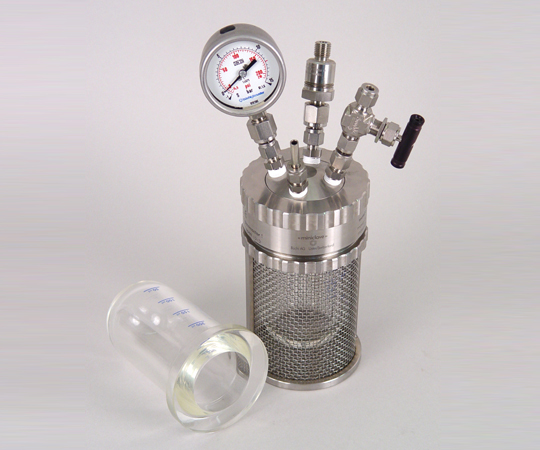 加圧反応ガラス容器ミニクレーブ200ml